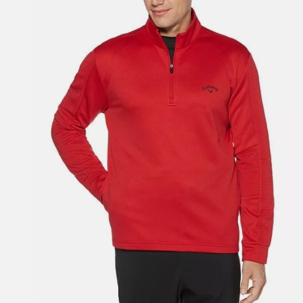 Callaway Golf Pullover 1/4 Zip Ottoman Tech Size XL